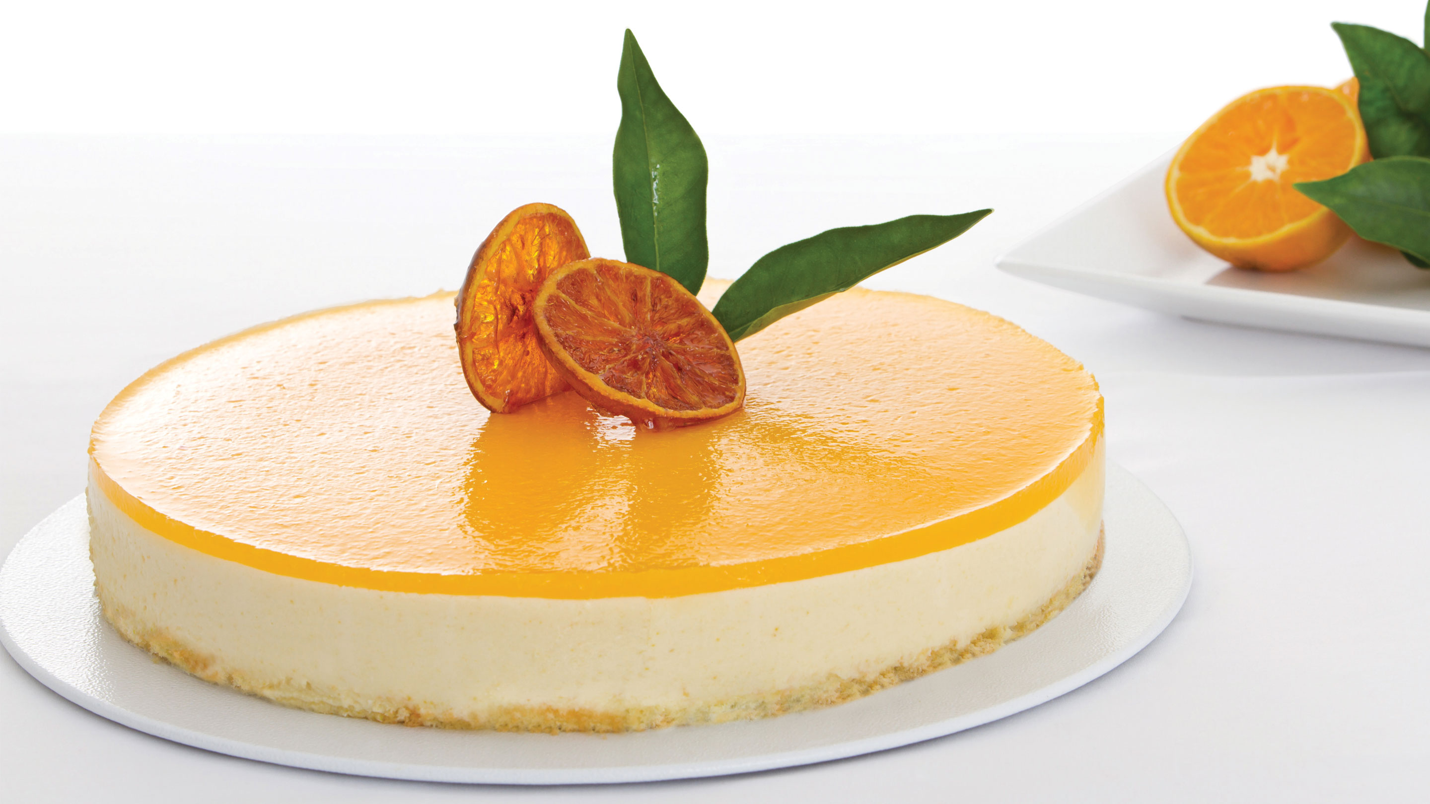 Orange cheesecake